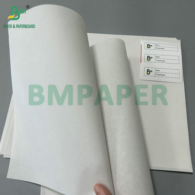 40 gramos 50 gramos Papel blanco liso de folleto para el manual de instrucciones Impresión 580 x 400 mm