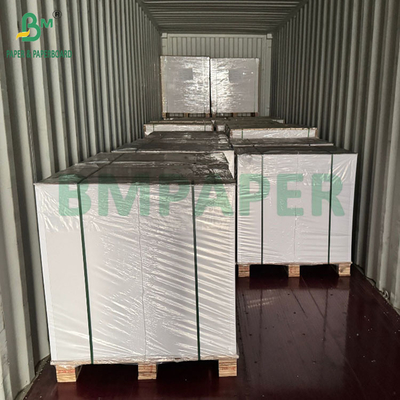 200gm 250gm Grado alimenticio CKB cartón de papel Kraft arcilla Blanco recubierto Kraft Volver para embalaje de bebidas