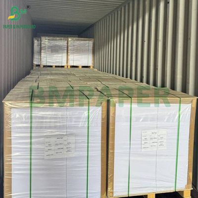 200gm 250gm Grado alimenticio CKB cartón de papel Kraft arcilla Blanco recubierto Kraft Volver para embalaje de bebidas