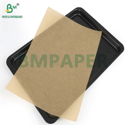 45 gm 60 gm Papel de pergamino marrón de horneado no adhesivo 9 x 13 pulgadas