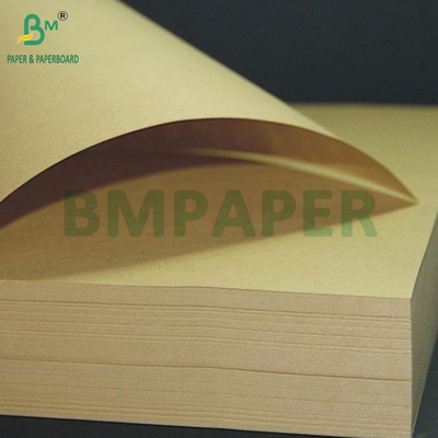 Papel Kraft sin blanquear de 70 gm 80 gm para sobre Resistente a la rotura 70 x 100 cm