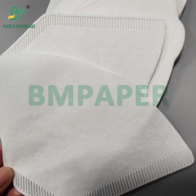 Hoja de papel de filtro de café natural de 50 gramos de color blanco marrón para la máquina de café a goteo
