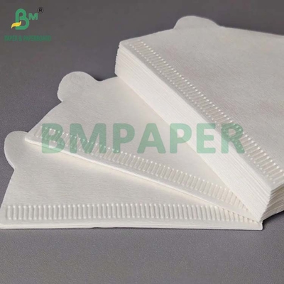 Papel natural de filtro de café marrón sin blanquear biodegradable a altas temperaturas