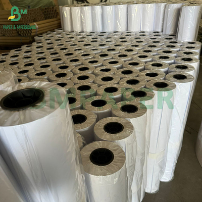 Papel de fianza de 20 libras en 2 " núcleo para impresión CAD en impresoras de chorro de tinta de gran formato