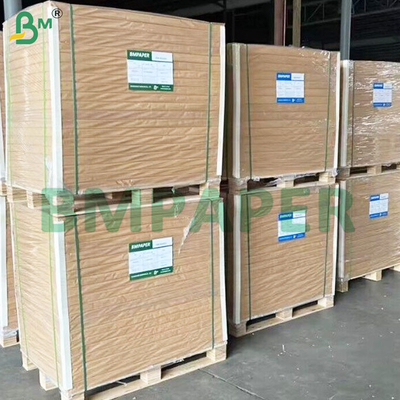 320 GSM Hojas de papel de bolsillo marrón con 20 GSM PE revestido