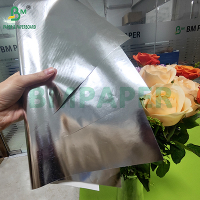 68gm 70gm de plata Metallizado de papel de resistencia húmeda para la cerveza de cuello de etiqueta 700mm