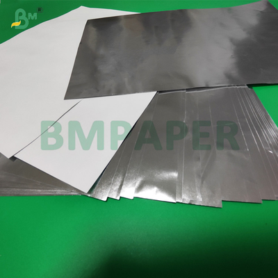68gm 70gm de plata Metallizado de papel de resistencia húmeda para la cerveza de cuello de etiqueta 700mm