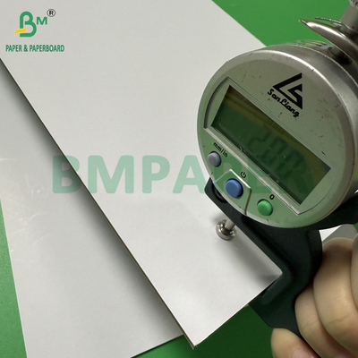 2 mm 1400 gramos de espesor de cartón duplex 78 x 109 mm de dos lados cartón blanco para caja de cartón