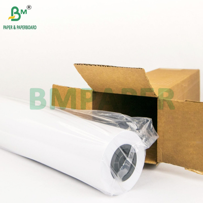 20LB papel sin recubrimiento de gran formato de inyección de tinta para impresoras HP 36′′ X 150′ 2′′ CORE