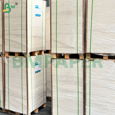 190gm+15gm Revestimiento de PE seguro para alimentos Papel de bolsita marrón virgen