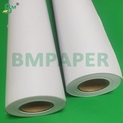 Gran absorción de tinta 80GSM 610 * 150m CAD Rollo de papel de trazado