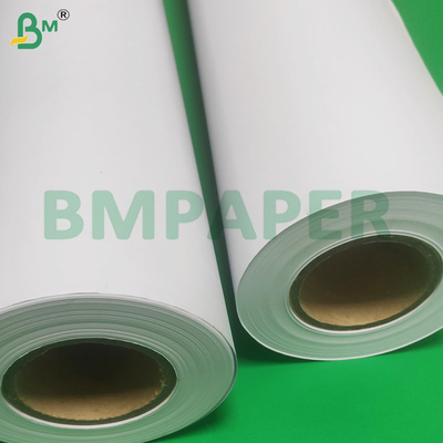 Gran absorción de tinta 80GSM 610 * 150m CAD Rollo de papel de trazado