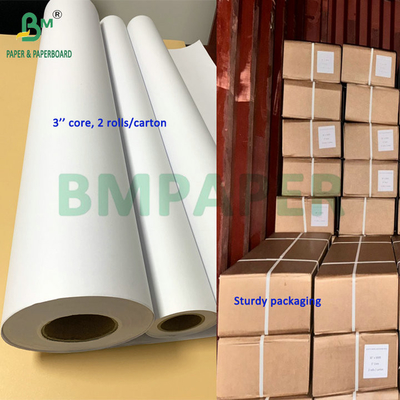 32 libras 35 libras Brillo Rollo de fianza CAD de gran formato 24' 36' x 100'