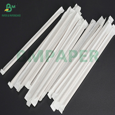Papel de envoltura MG blanco de 34 mm, 36 mm, 25 g y 26 g para envases de paja