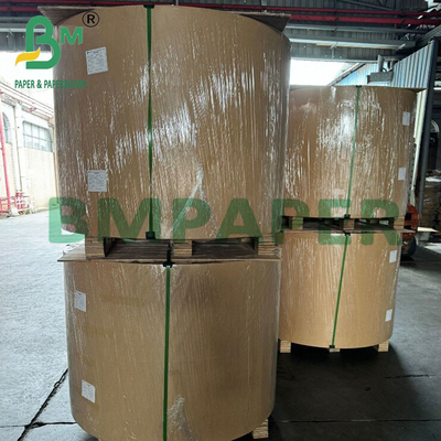 80g 25kg 40kg Papel Kraft de bolso de cartón de color marrón y extensible