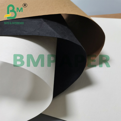 110Yards Roll de papel Kraft lavable reciclable 0,55 mm para bolsas cosméticas
