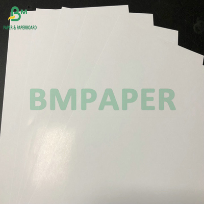 70gm 75gm C1S de alta blancura Papel de alta resistencia a la humedad brillante para hacer etiquetas de lata
