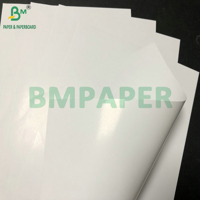 70gm 75gm C1S de alta blancura Papel de alta resistencia a la humedad brillante para hacer etiquetas de lata