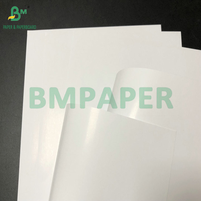 70gm 75gm C1S de alta blancura Papel de alta resistencia a la humedad brillante para hacer etiquetas de lata