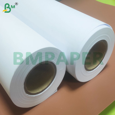 80 GSM Alta precisión antiarrollado CAD Plotter Rollos de papel de 614 mm de ancho
