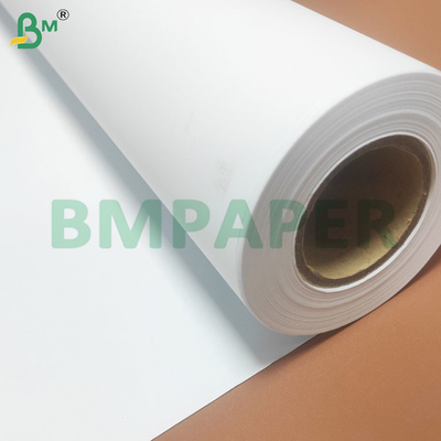 80 GSM Alta precisión antiarrollado CAD Plotter Rollos de papel de 614 mm de ancho