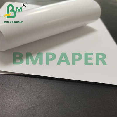 128 gramos de papel de arte de doble cara, brillante y mate, de 27x34 pulgadas para revistas.