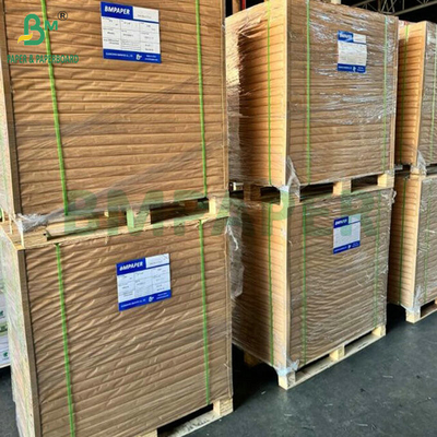 4 x 3 pies 30gm 40gm papel de pergamino de silicona de color Kraft para hornear alimentos