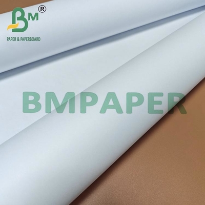 2 pulgadas de superficie lisa de papel blanco de cartografía CAD 24 pulgadas x 150 pies