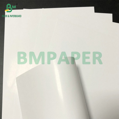 Papel digital de texto blanco liso y brillante de 100 libras 65# 70# 23X35'