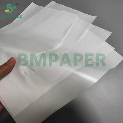 40 g+10 g de papel de polipropileno revestido con MG de papel de polipropileno blanqueado para bolsas de azúcar de grado alimenticio 70 x 100 cm