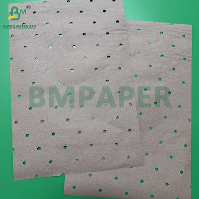 70 gramos 80 gramos Rollos de papel Kraft marrón perforado reciclado 20 - 100 pulgadas de ancho