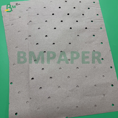 70 gramos 80 gramos Rollos de papel Kraft marrón perforado reciclado 20 - 100 pulgadas de ancho