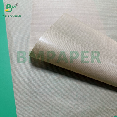 MG Papel Kraft natural de color marrón sin blanquear 50 gramos bobinas 800 mm núcleo ancho 76 mm