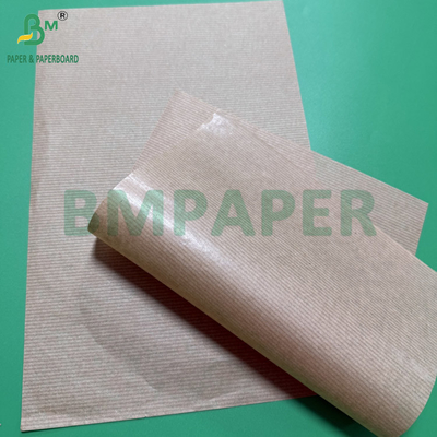 MG Papel Kraft natural de color marrón sin blanquear 50 gramos bobinas 800 mm núcleo ancho 76 mm