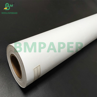 24' de ancho 80gm CAD Plotter Paper Papel de fianza no codificado Rollo de papel de 2' 3' de núcleo