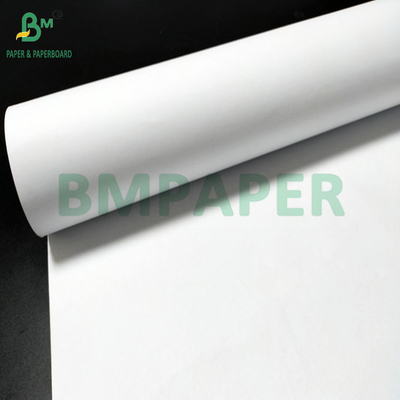24' de ancho 80gm CAD Plotter Paper Papel de fianza no codificado Rollo de papel de 2' 3' de núcleo