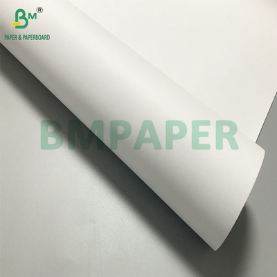 24' de ancho 80gm CAD Plotter Paper Papel de fianza no codificado Rollo de papel de 2' 3' de núcleo