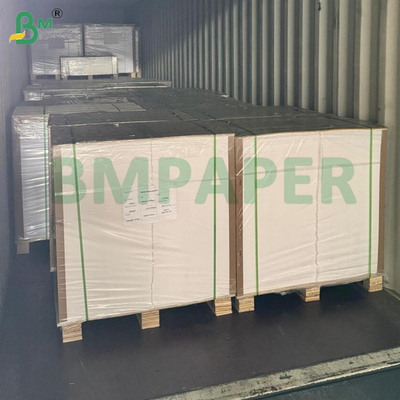 Resistencia a la trituración 200gm Papel Kraft Blanco Para Tubos de Papel