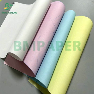 50gm 60gm 8,5" x 14" de color rosa azul Papel sin carbono para el recibo de entrega