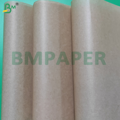 30GSM Hojas de papel marrón recubiertas de silicona de doble cara de grado alimenticio