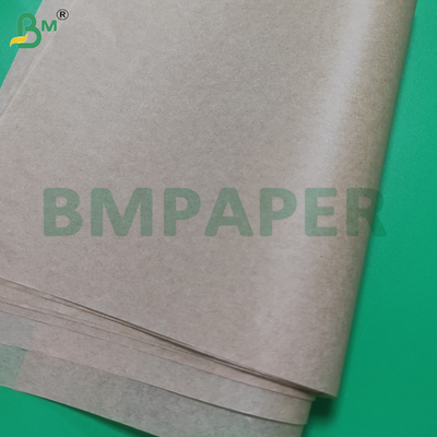 30GSM Hojas de papel marrón recubiertas de silicona de doble cara de grado alimenticio