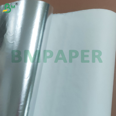 Rolos de papel de cerveza de resistencia húmeda de plata brillante para etiquetas de botellas