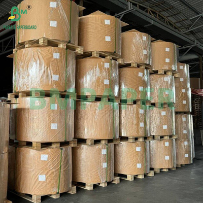 70gm 80gm de alta resistencia de papel Kraft marrón Bolsa de cemento Rollo de papel
