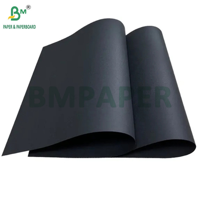 Papel Kraft negro sólido de 400 gramos para joyería