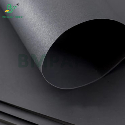 Papel Kraft negro sólido de 400 gramos para joyería