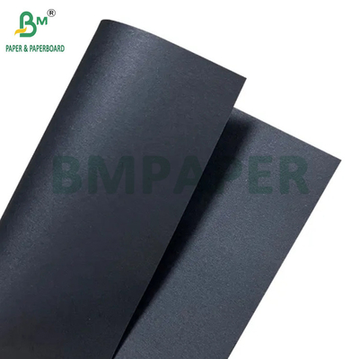 Papel Kraft negro sólido de 400 gramos para joyería
