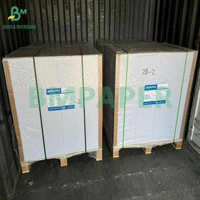 280gm 330gm doble lado blanco brillante con papel negro azul