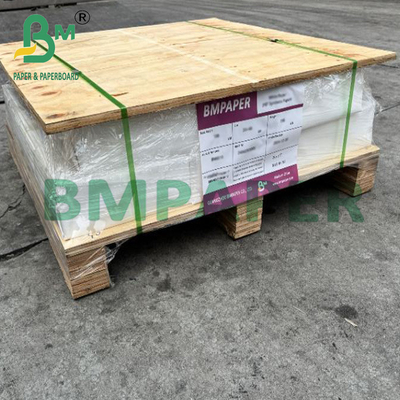 Rollo de papel sintético de PP blanco brillante e impermeable para carteles