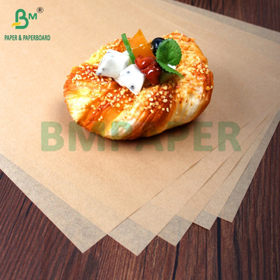 Hojas de papel de pergamino sin blanquear de 70 gm 80 gm para hornear galletas de 12' x 16'