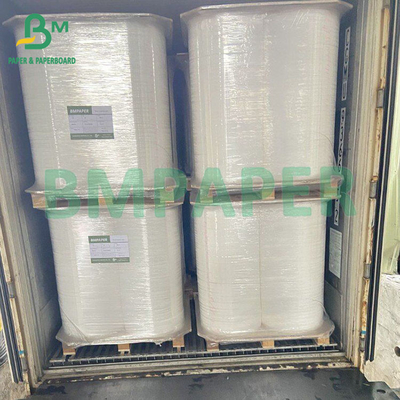 24gm 28gm de grado alimenticio MG Papel Kraft Blanco Para Envuelco Paja 22mm 28mm 53mm